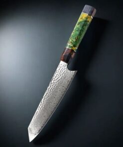 Couteau Bunka Japonais en Acier Damas – Couteau Nakiri