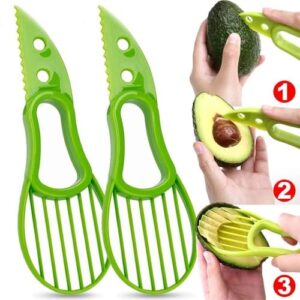 Couteau Kiwi et Éplucheur Amovible – Gadget de Cuisine Idéal pour Éplucher Fruits